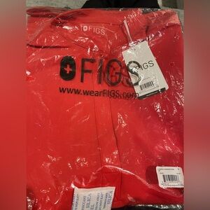 FIGS RAFAELA OVERSIZED ACRUB TOP **CORAL** / SMALL / NWT